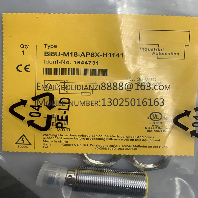 Bi8u-m18-ap6x-h1141 удлиненный бесконтактный переключатель Датчик