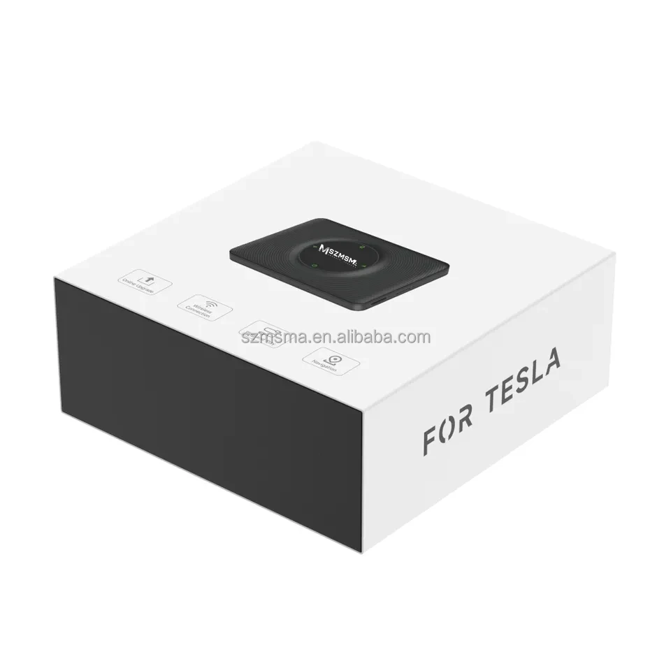 

Maisimei New Carplay Android-Auto Bluetooth For Teslas AI Smart Box Wireless Android Auto Carplay 2 In 1 Adapter Oem Odm