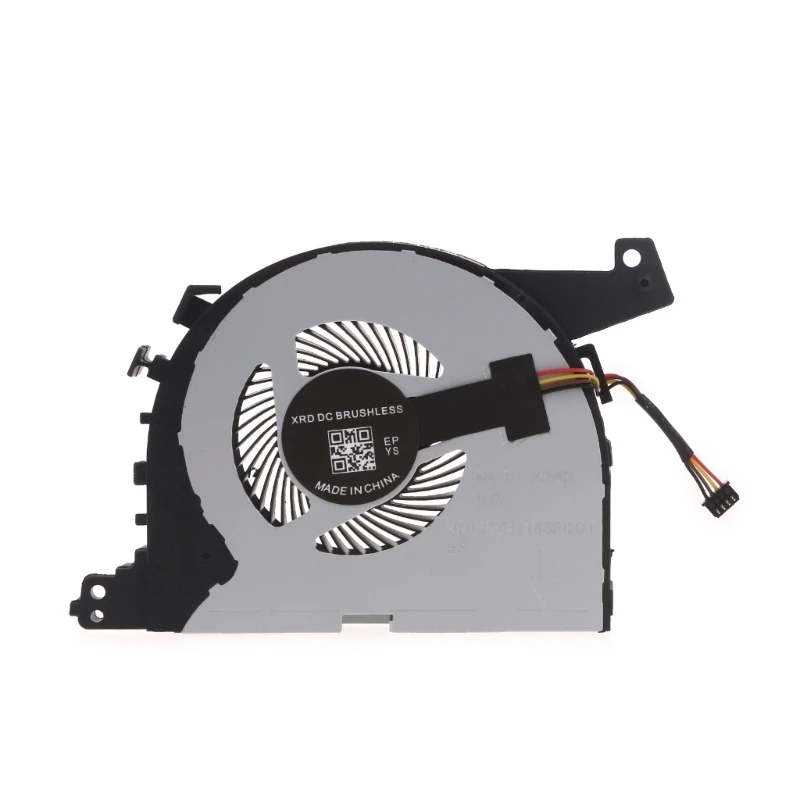 

Replacement CPU Cooling Fan for Lenovo Ideapad 330-15ICN 81EY 330-15ARR Notebook Radiator DC5V 0.5A 4pin 4wire Laptop