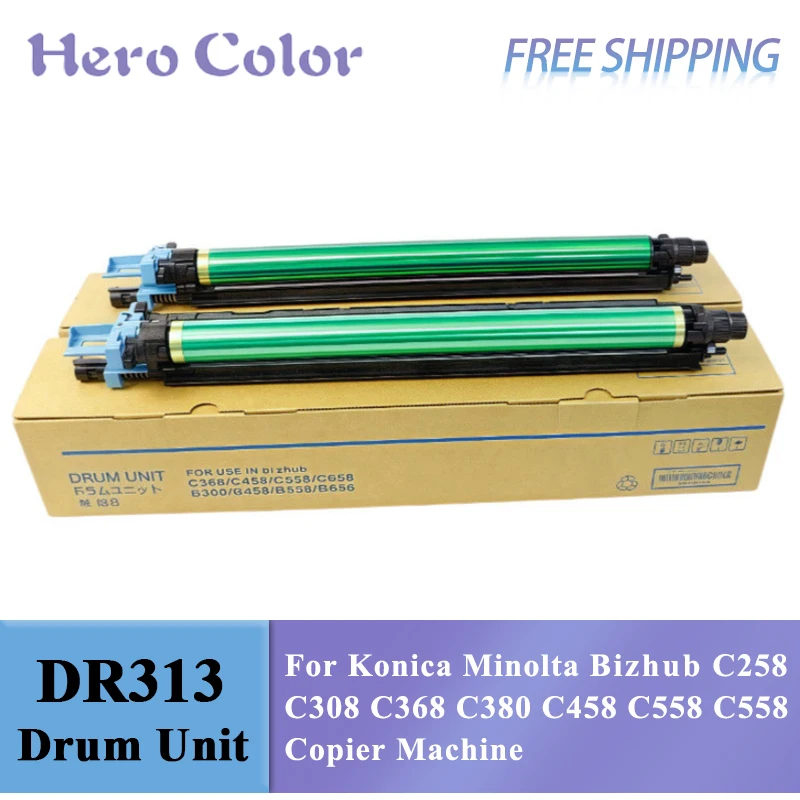 

DR313 Konica Minolta Bizhub C258 C308 C368 C380 C458 C558 C558 фоточувствительный барабан для копировального аппарата в сборе