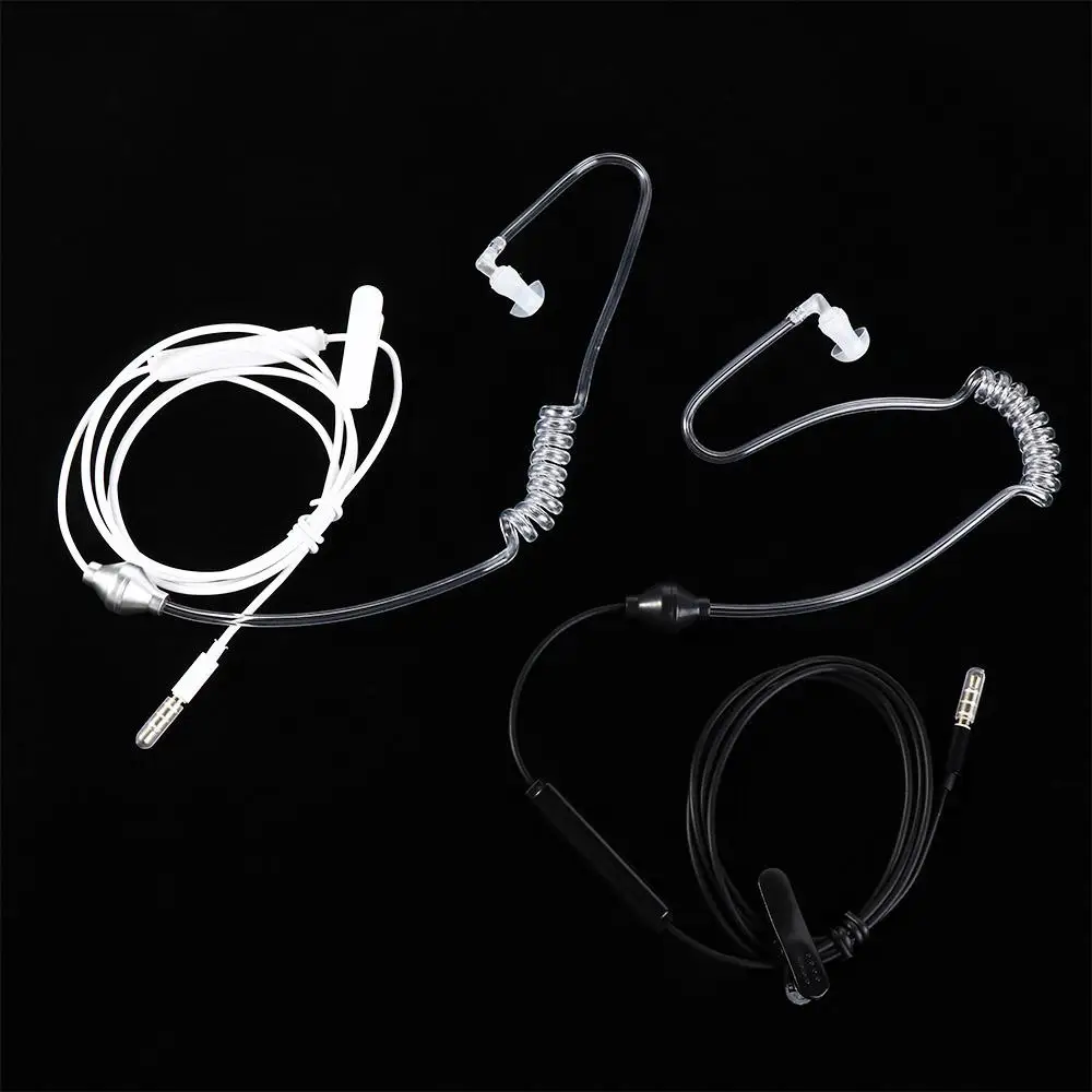 Auriculares intrauditivos estilo FBI, auriculares con protección contra la radiación, Monitor, Talkabout, Mini Walkie, auriculares con conducto de aire