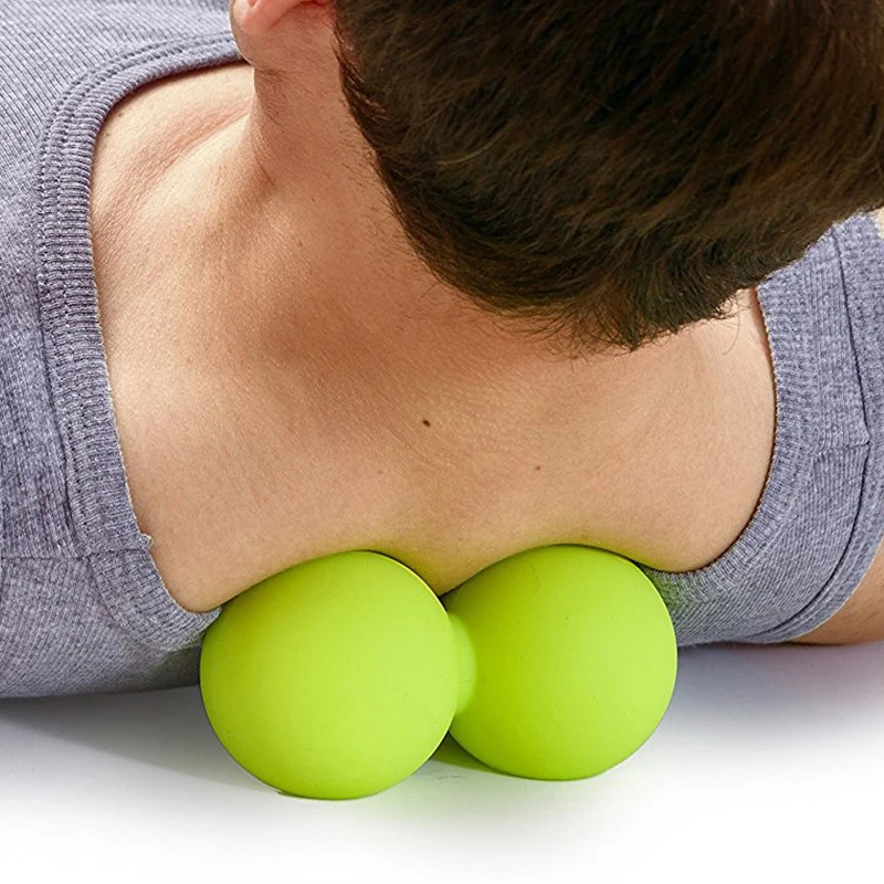 EPP Lacrosse Myofascia Ball Peanut Massage Ball High Density Lightweight Fitness Body Fascia Exercise Relieve Pain Yoga Ball