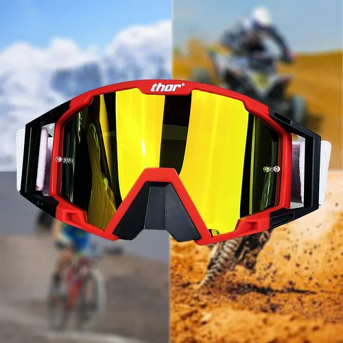 Gafas de Moto cruzadas a prueba de viento, transpirables, casco de ciclismo para Motocross, gafas para patinete, accesorios para moto de cross ATV MX