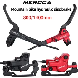 MEROCA Bicycle Brake Mountain Bike Hidraulic Disc Brake Hidraulic MTB DH AM FR Bike Oil Pressure Caliper Clamp Brake 800/1400MM