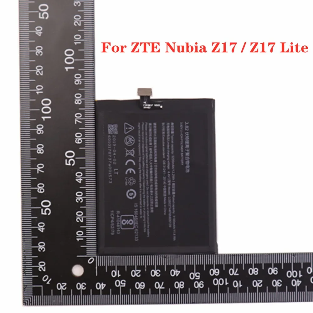 High Quality Li3932T44P6h806139 Battery For ZTE Nubia Z17 / Z17 Lite Z17Lite NX591J NX563J 3200mAh Replacement Battery