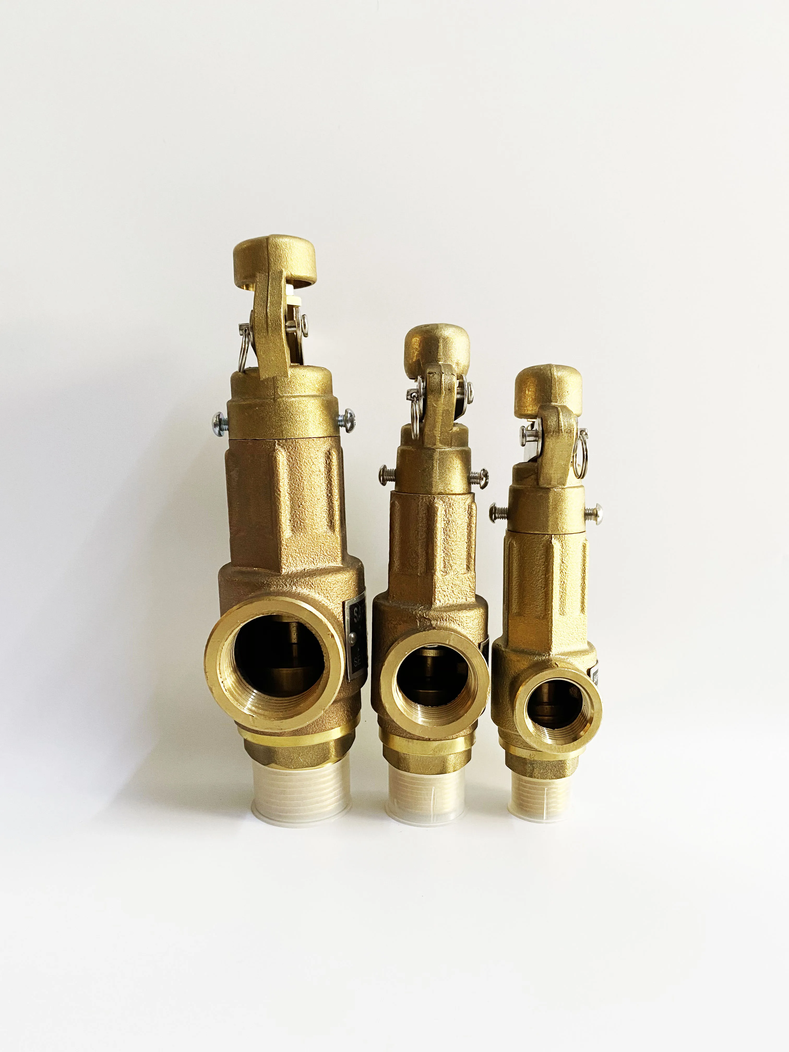 Elettrovalvola Spring type safety valve steam safety valve adjustable pressure relief valve Taiwan SS safety valve copper safety valve Acqua e vapore — dettaglio 4