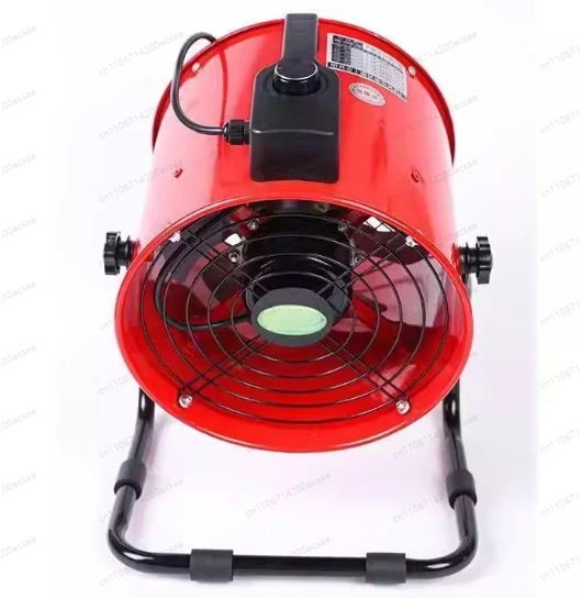 

Портативный промышленный вытяжной вентилятор, мощный осевой вентилятор 220В для вентиляции туннелей, морского строительства, удаления пыли