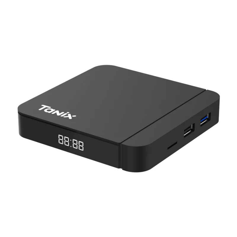 Tanix W2 Android 11 ТВ-приставка Amlogic S905W2 2G/16G AV1 BT TVBOX 2,4G и 5G Dual Wifi 4K HD Set Top Box 4G/64G Медиаплеер