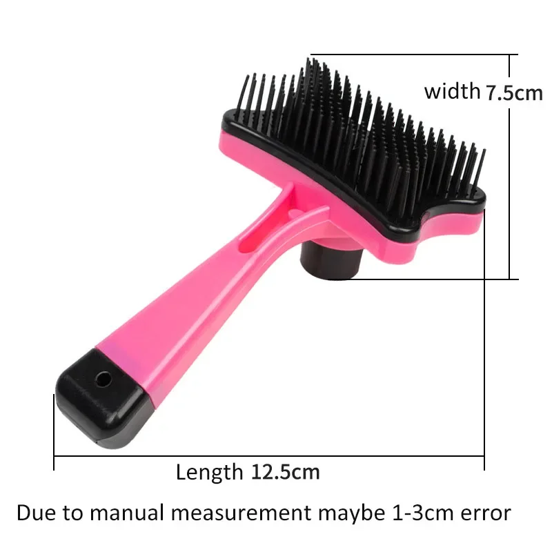 Dog Cleaning Supplies Pet Hair Removal Brush Dog Hair Comb Fading Massage Multifunctional Grooming Tool for Dog Cat Pet Products