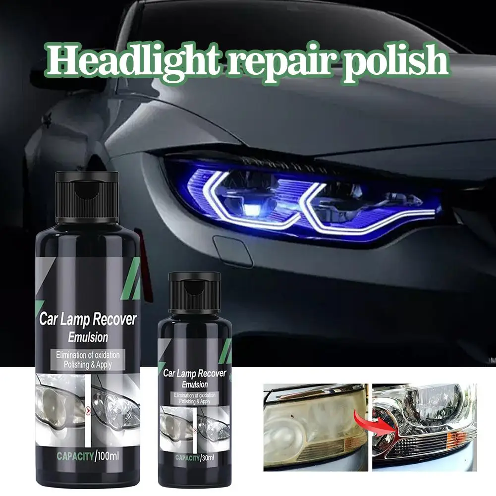 سيارة العلوي استعادة تلميع أطقم كشافات مزيل الخدش إصلاح تنظيف لصق إزالة الأكسدة المصباح البولندية السائل #2
