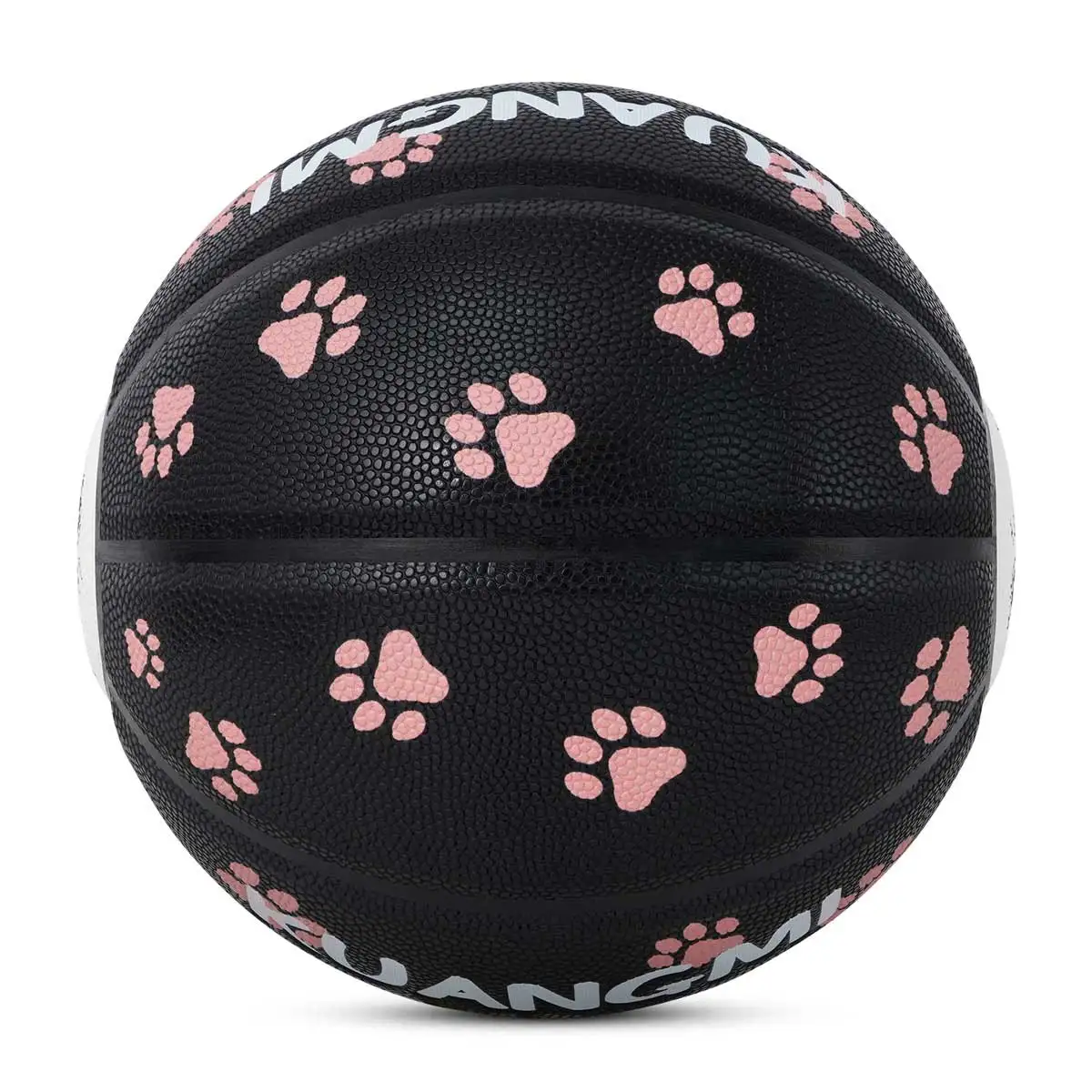 Kuangmi Basketball，Cat Series, Size 5/6/7 , Indoor/Outdoor, Fun Novelty Gift for Cats and Basketball Lovers，KMBB536