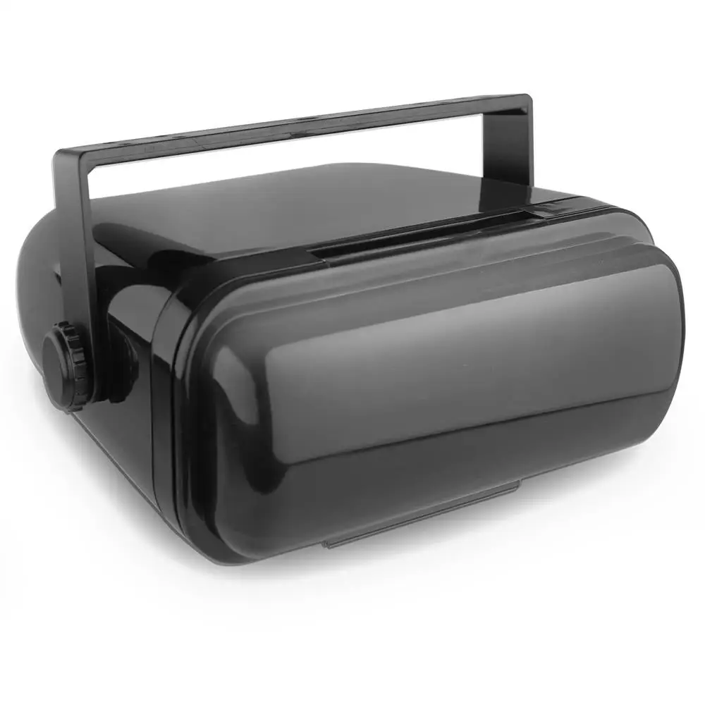 

Pyle Durable Universal Marine Stereo Cover - Water Resistant Boat Radio Protector Shield with Flip-Up Door & Neoprene Gasket
