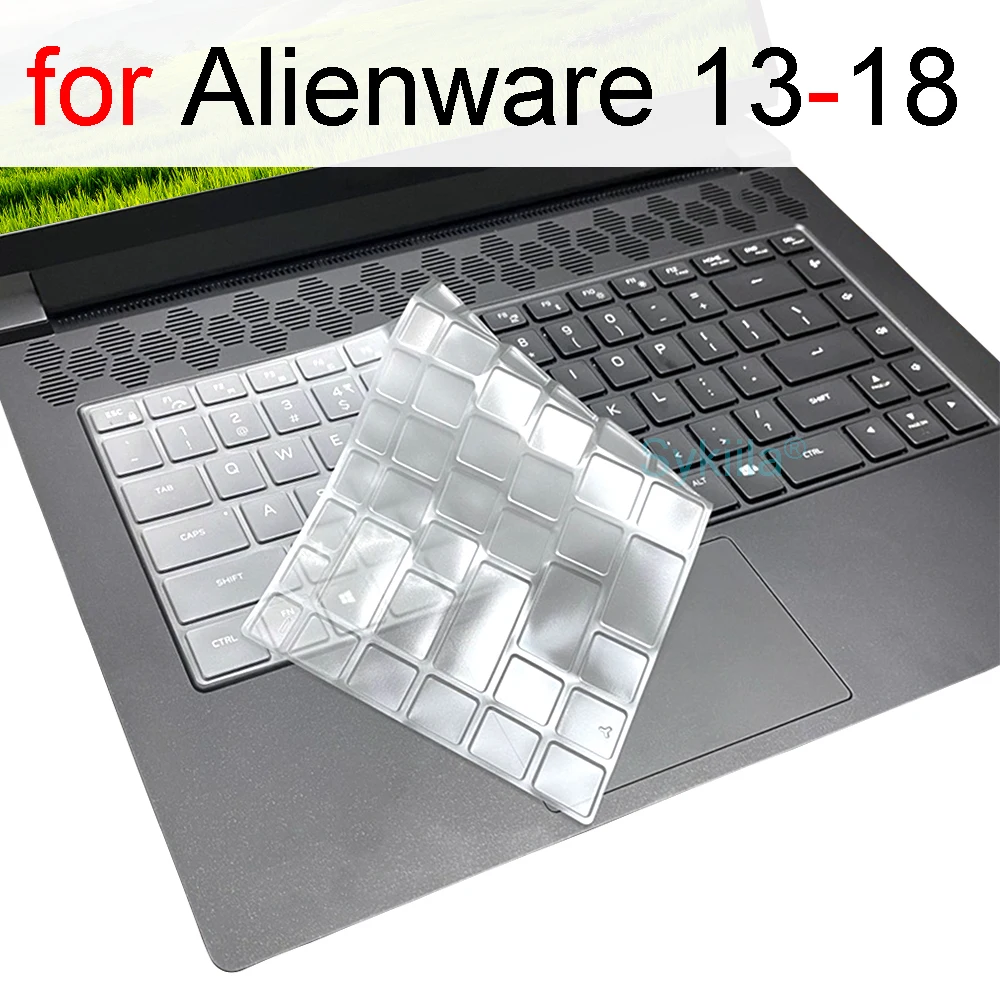 

Чехол для клавиатуры Alienware X15 R2 X17 R1 X14 M15 R7 R6 M17 R5 R3 R4 Area-51m 13 14 15 17 18 M17X Силиконовый защитный чехол