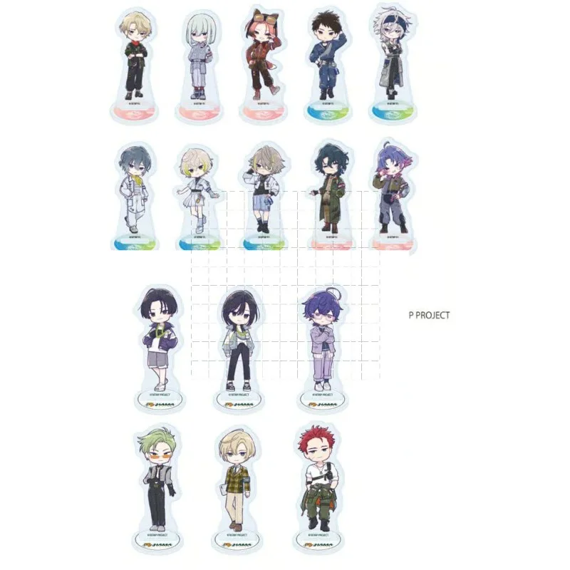 

Eighteen Trip Shirakami Toui Domeki Kuguri Kitakata Kurito Ooguro Kafuka Acrylic Stand Anime Toy Figures
