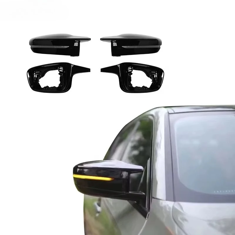 

Mirrors for BMW 3 4 Series 5 Series 7 Series G20/G22/G30/G11/G12 Upgrade G80/G82 Gloss Black Rear Mirror Shells