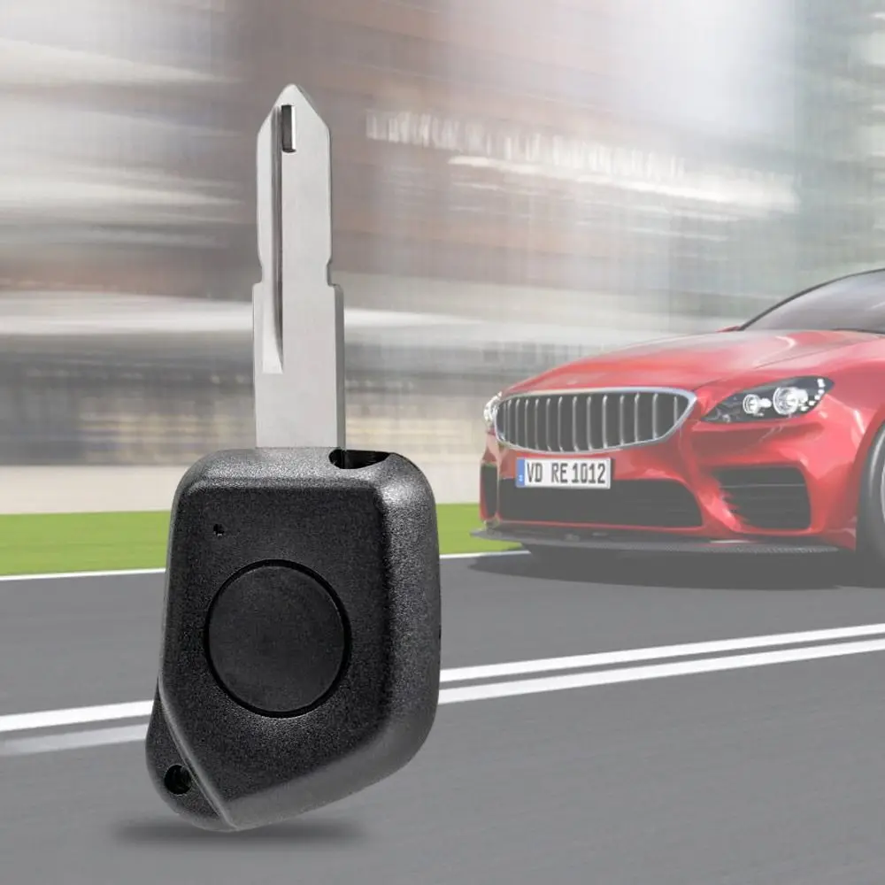 Durable 1 Button Car Remote Key Shell NE72 Black Car Key Shell ABS Remote Key Case for Peugeot 106 205 206 306 405 406 Car