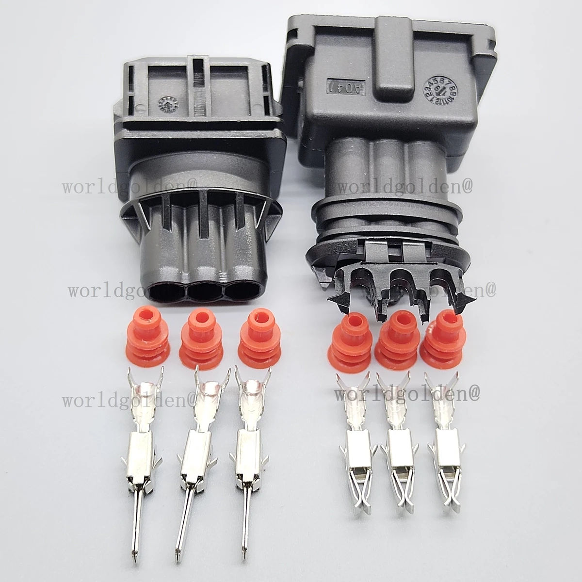 1-962581-1 282191-1 Black 3Pin Connector for Universal Vehicles damaged outer wire joint swap car connector
