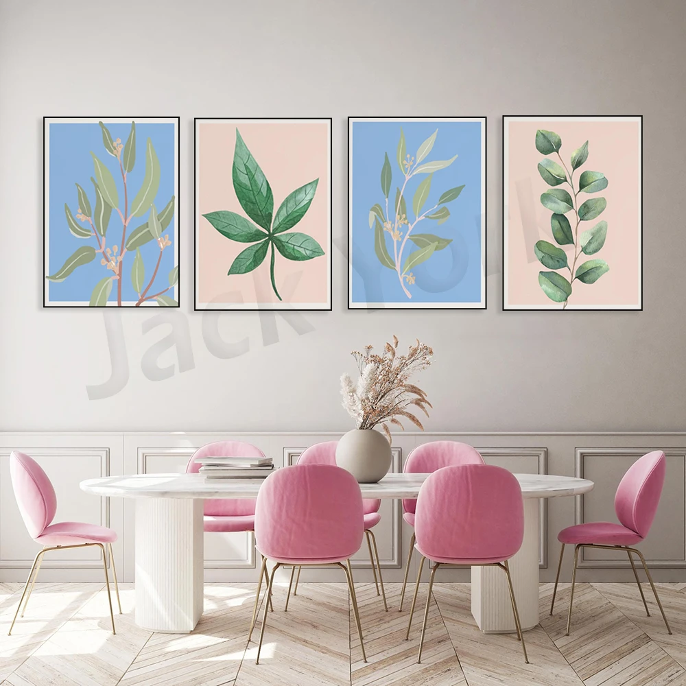 Picture 5: Eucalyptus Prints, Leaf Prints, Botanical Wall Art, Eucalyptus Leaf Art, Green Art Prints, Farmhouse Decor, Greenery Print
