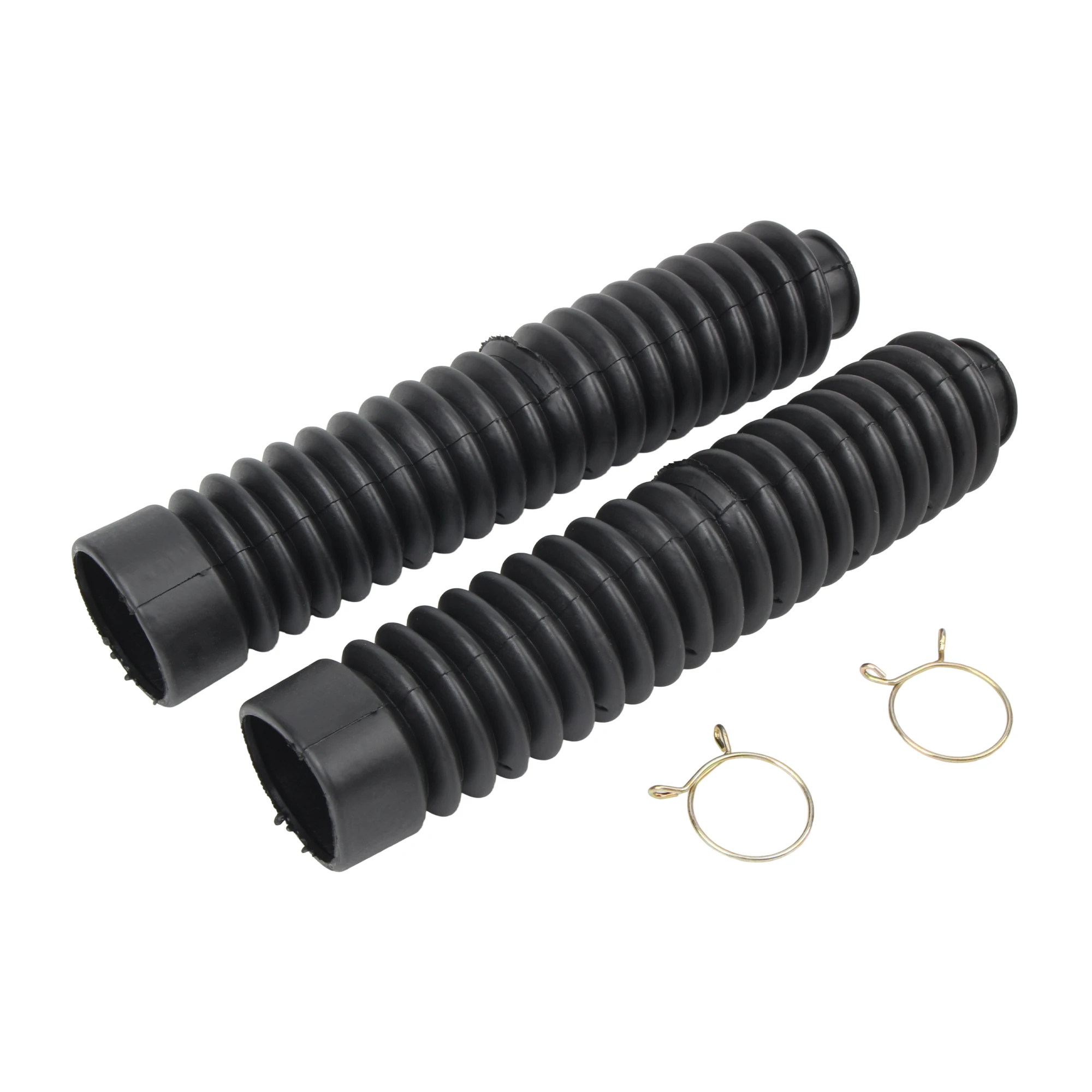 2 Stück Motorrad Gummi Vorderradgabel Staubschutzabdeckung Gabelbalgen Gamaschen für HONDA CRF150F XL250 Kawasaki XG250 XT225 – Detail 6