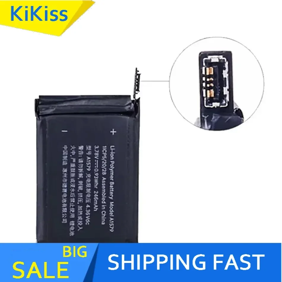 A2059 A1850 A1875 A1847 A1761 Battery For Apple Watch iWatch Series SE 5 4 3 2 1 GPS + LTE 38mm 40mm 44mm SE S5 S4 S3 S2 S1