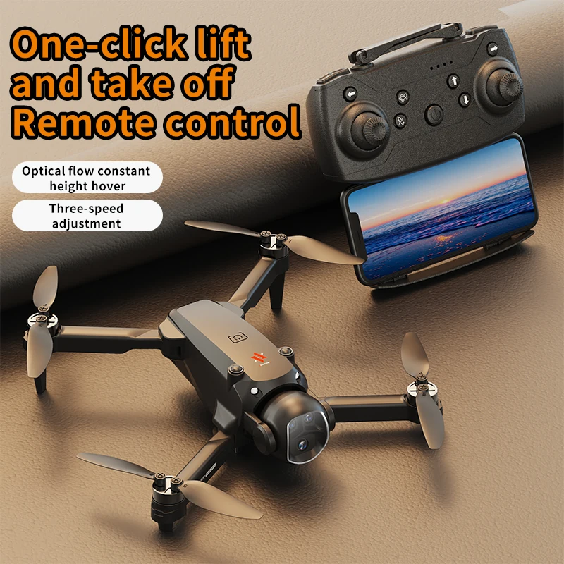 2025 New H21 VR Drone 4K HD Professional 90° ESC Camera Brushless motor Optical flow hovers Quadcopter Drones Gifts Toys