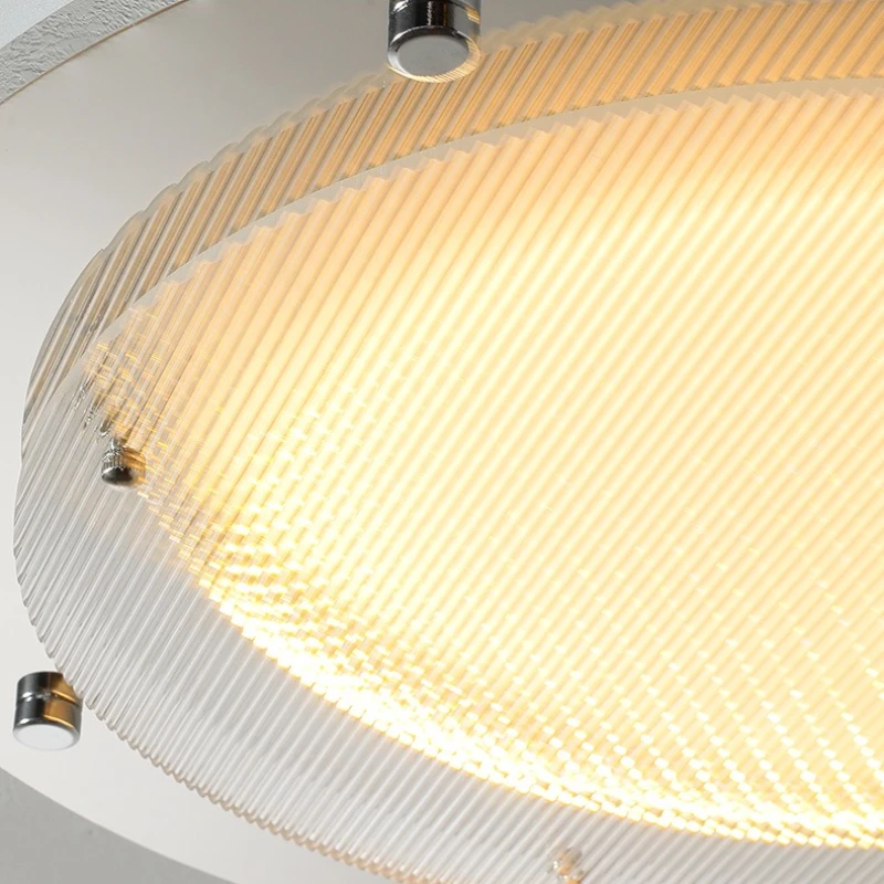 Modern Minimalist Retro LED Square Ceiling Lights Acrylic Eye Protection Study Balcony Living Dining Room Study Cafe Luminaires