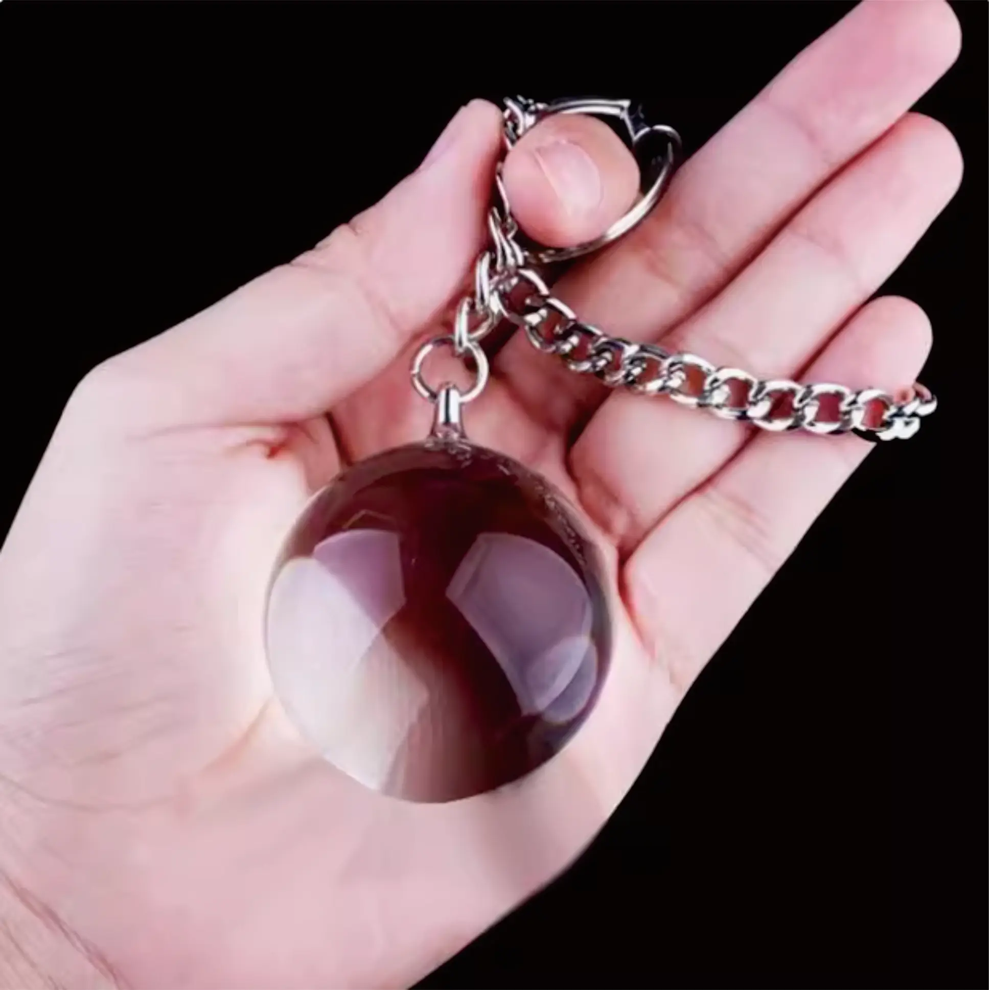 A Hypnotic Crystal Ball, a Common Tool Used by Sleep-Aid Ball Hypnotists, Helps Balance Mental Energy and Focus During Meditatio