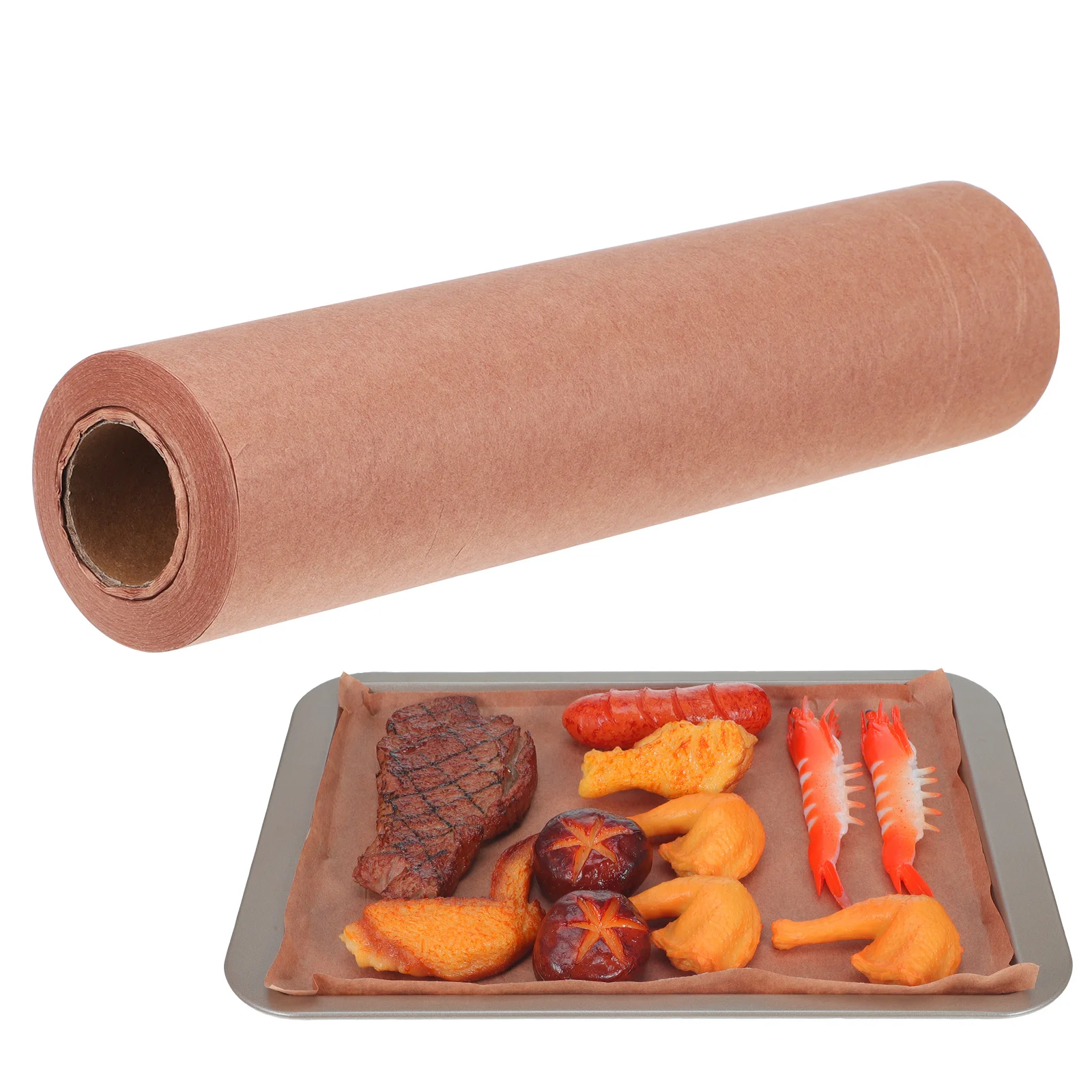 

Butcher Paper Greaseproof Baking Sheet Air Fryer Liner Kitchen Kraft Parchment Portable Lightweight Easy to Cut