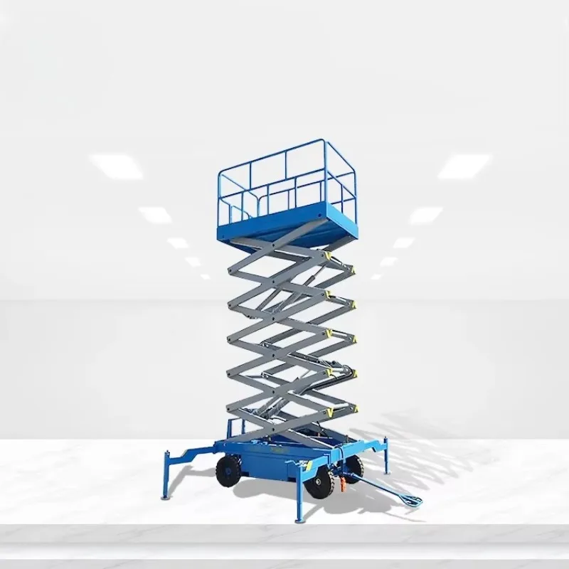 High Quality 2-16m Electric Vertical Platform Lift Mobile Electronic Lift Platform Spring Loaded Lever Lift Platform