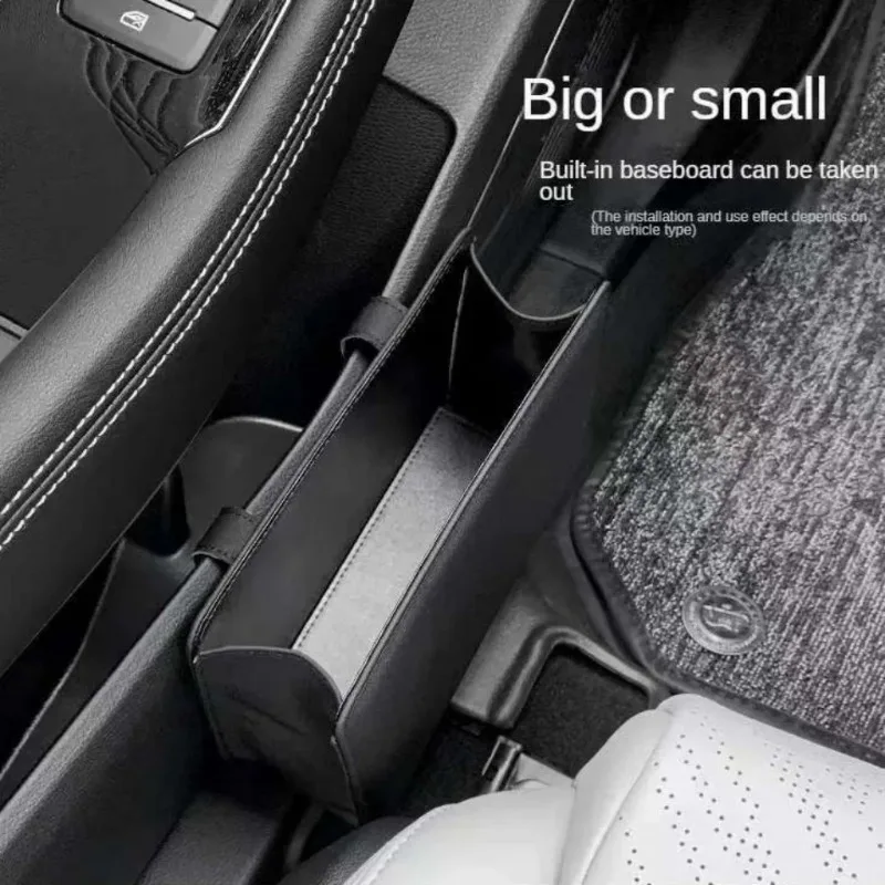 Car Trash Can Door Storage Box, Foldable Seat Back Hanging Bag , Waterproof Car Interior Organizer for Sedan SUV view 4