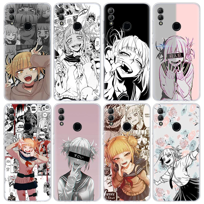 Anime Himiko Toga Waifu Soft Phone Case For Huawei Honor 10 Lite 9 20 8S 8X 9X Y5 Y6 Y7 Y9S P Smart Z 2019 7A 7X 8A Pro Coque Co