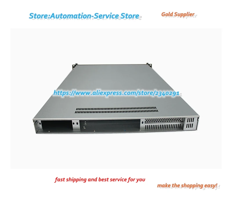 1U650L هيكل Xeon المزدوج نوع الإطار الهيكل الصناعي 650 مم لوحة ألومنيوم عميقة موقف القرص الصلب