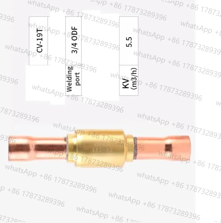 Check valves Anti-reflux valve for Air conditioner cold storage unit  Heat pumps Refrigerating plant  weld 1/4 1/2 3/4 5/8