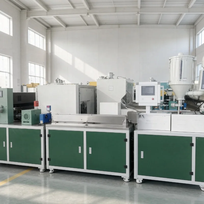 Industrial Filament Extruder Pellet Recycling Large Scale Auto Winding High Precision 1.75mm Filament