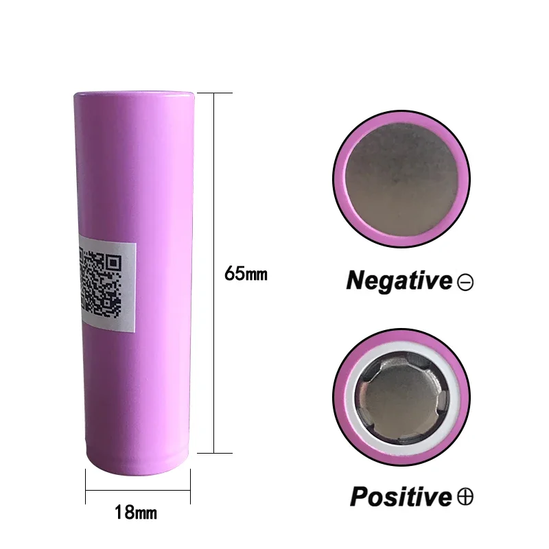 INR18650 30Q 3.7V 18650 Battery 3000mAh 20A Discharge Li-ion Rechargeable Battery ,for All Kinds of Electronic Products