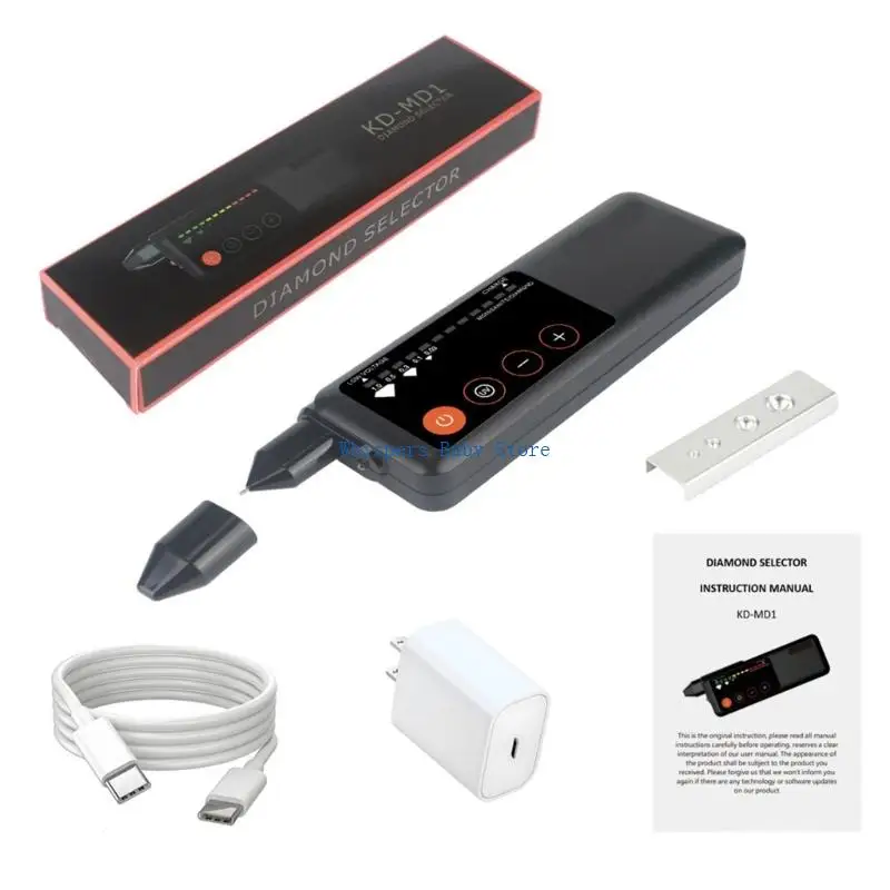 

U90E High Precisions Diamonds Tester Pen Diamonds Testing Tool Perfect for Diamonds