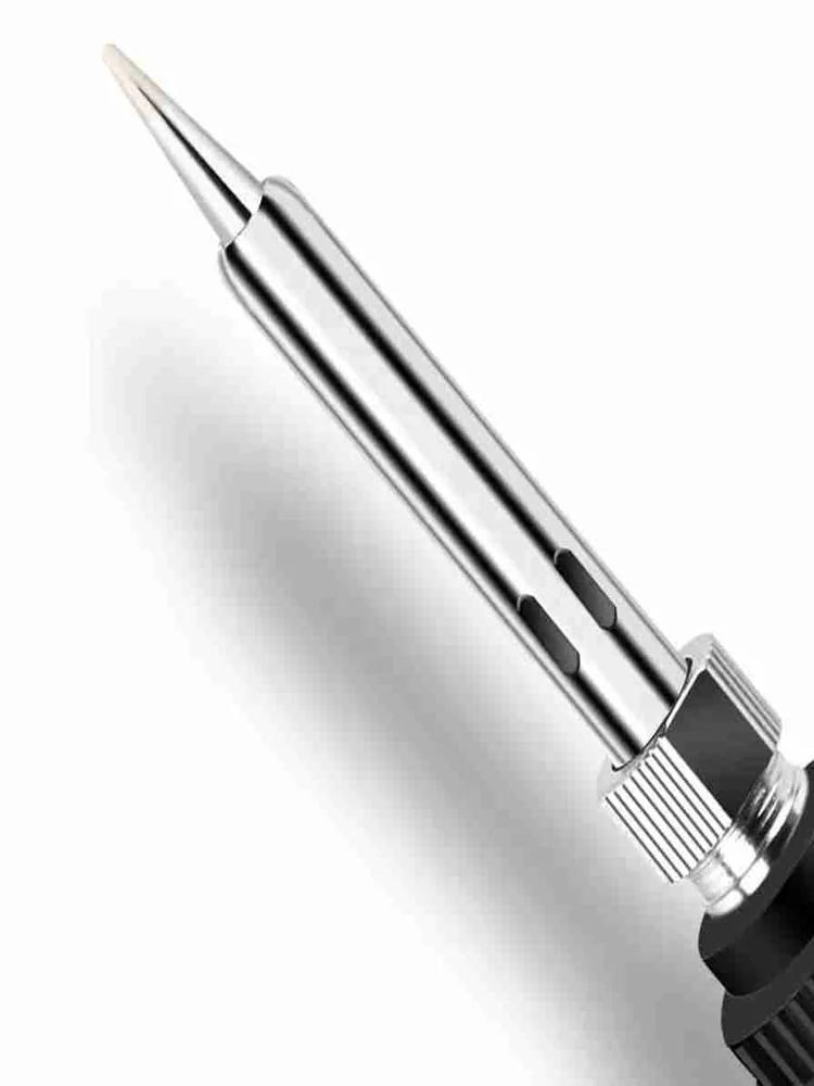 10 pièces pointes de fer à souder 900M pointe de fer à souder sans plomb pointe de soudure remplaçable avec manchon de soudage pour Station de soudage