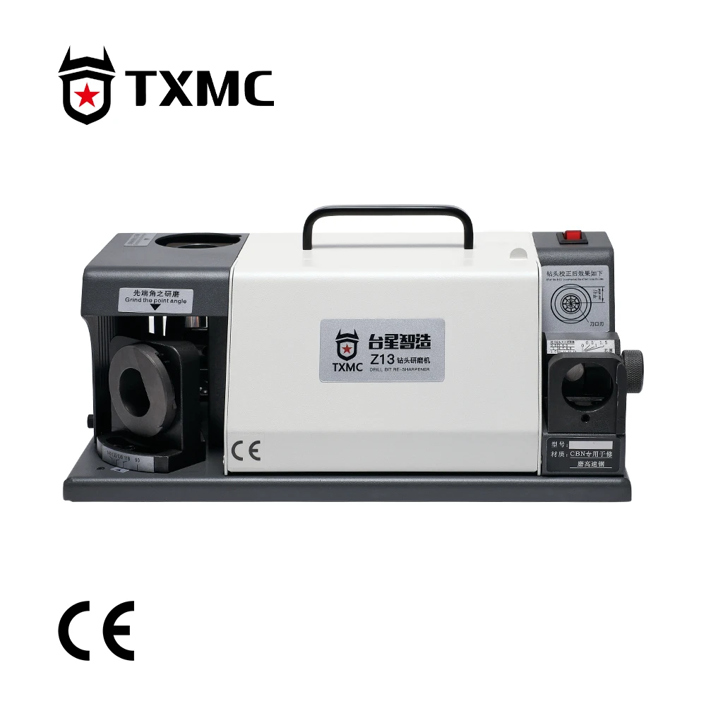 

TX-Z13 3-13mm Easier Operation CBN Or SDC Wheel Sharpening Drill Sharpener