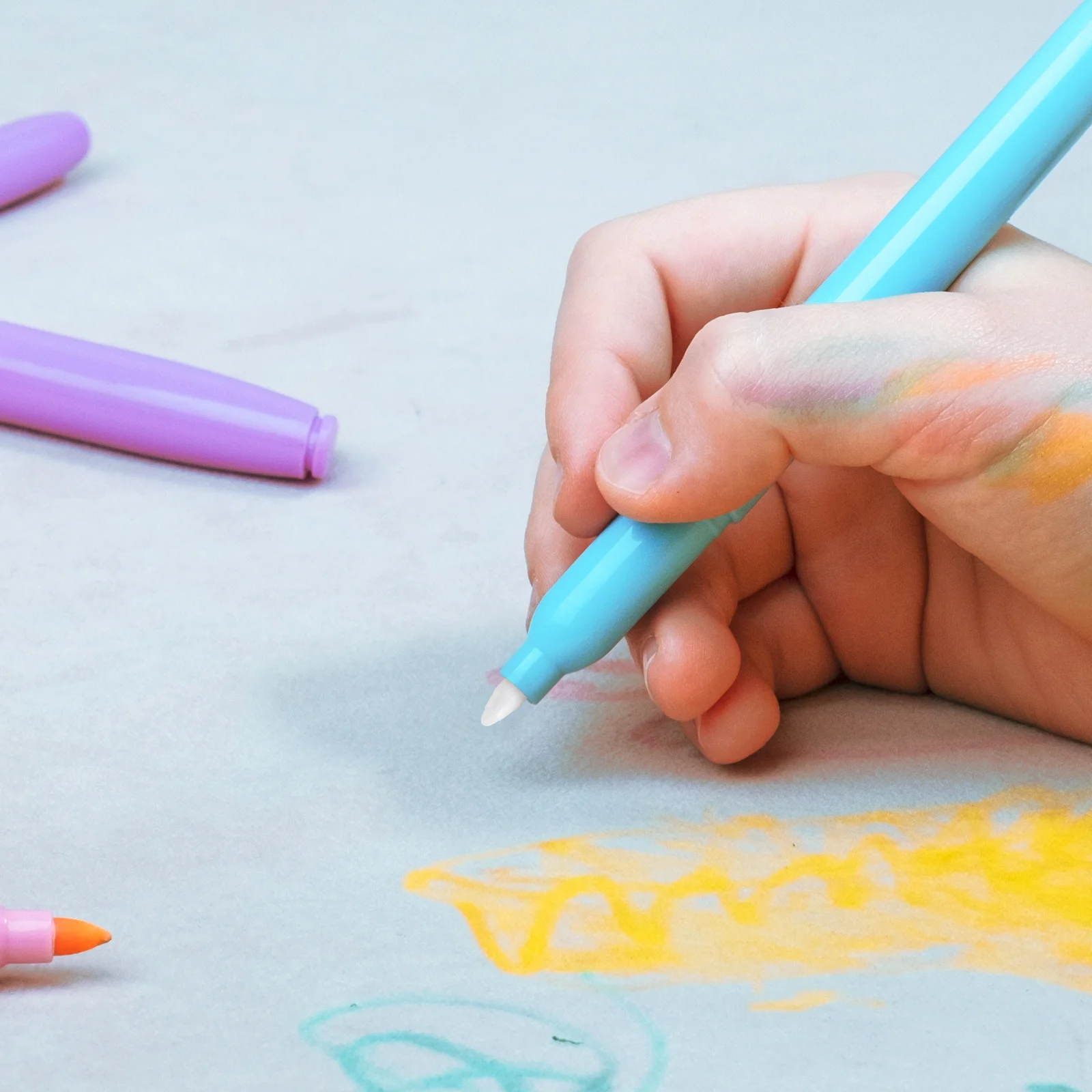 

50Pcs Paint Pen Nibs Replacement Nylon 0.7mm Practical Marker Pen Tips Supplies for Classroom Art Drawing