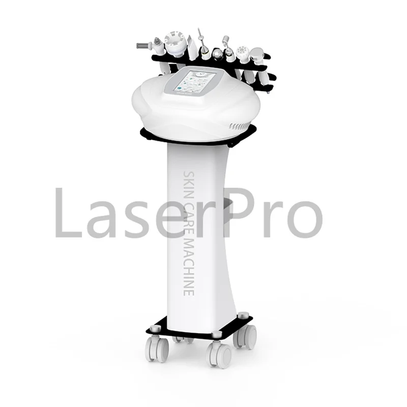 최신 디자인 고주파 얼굴 피부 관리 기기, 다기능 미용 장비, 스킨 케어, 뷰티 스파 사용, 8 in 1