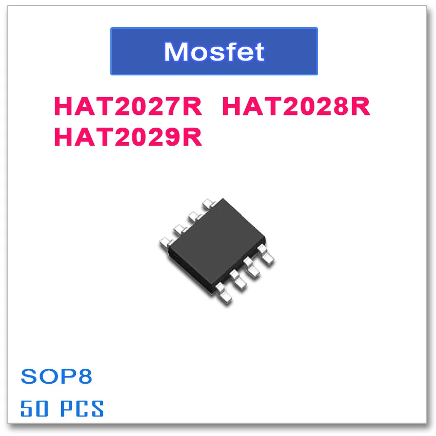 

JASNPROSMA 50 шт. SOP8 HAT2027R HAT2028R HAT2029R Высококачественная шляпа 2027R 2028R 2029R