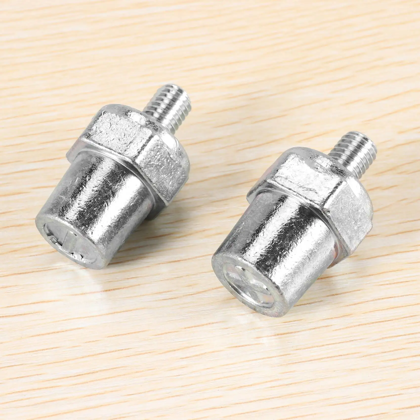 

A54K-One Pair Zinc Alloy Battery Side Terminal Charging Posts Fit 8Mm Positive (+) Or Negative (-) Battery Cable Terminals