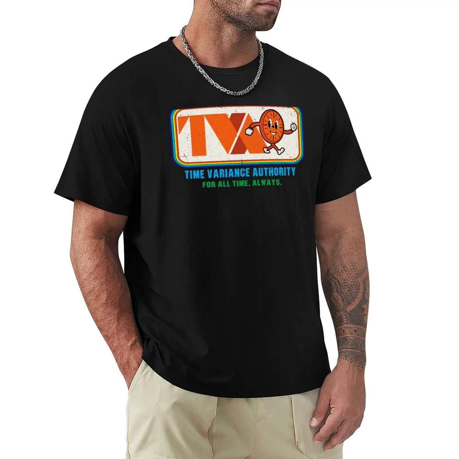 Camiseta transpirable de manga corta para entrenamiento TVA Time Variance Authority Miss Minutes Rainbow Worn