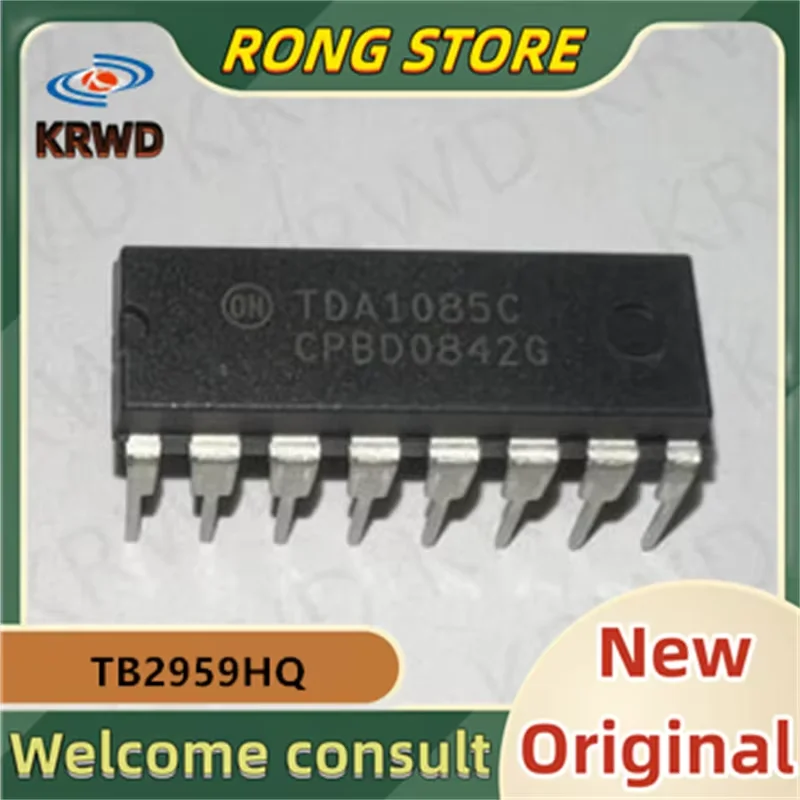 5PCS TDA1085C New and Original Chip IC TDA1085CG TDA1085 DIP-16 Motor controller IC