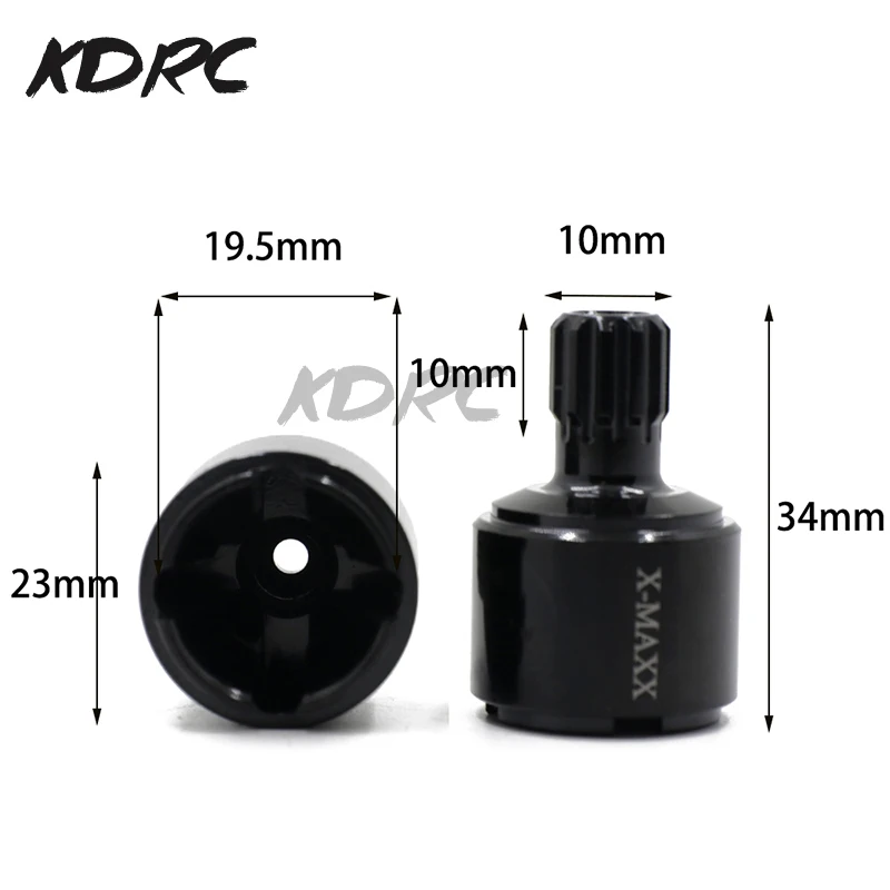 RC 자동차 경화 강철 금속 드라이브 컵 차동 컵 7754X Traxxas 1/5 X-Maxx 8S 1/6 XRT RC 자동차 업그레이드 부품 액세서리