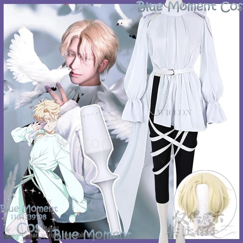 Anime Alien Stage Cosplay LUKA Heerser Van Mijn Hart Kostuum Idool Uniform Pak Pruik Microfoon Prop Halloween Mannen Rollenspel Aangepast