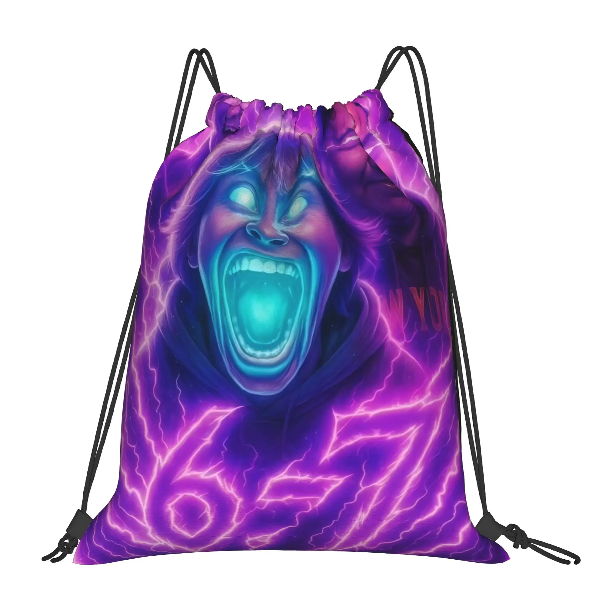 six seven 67 meme 67 Portable Shopping Drawstring Backpack Riding Backpack Gym Shoes Drawstring Bags