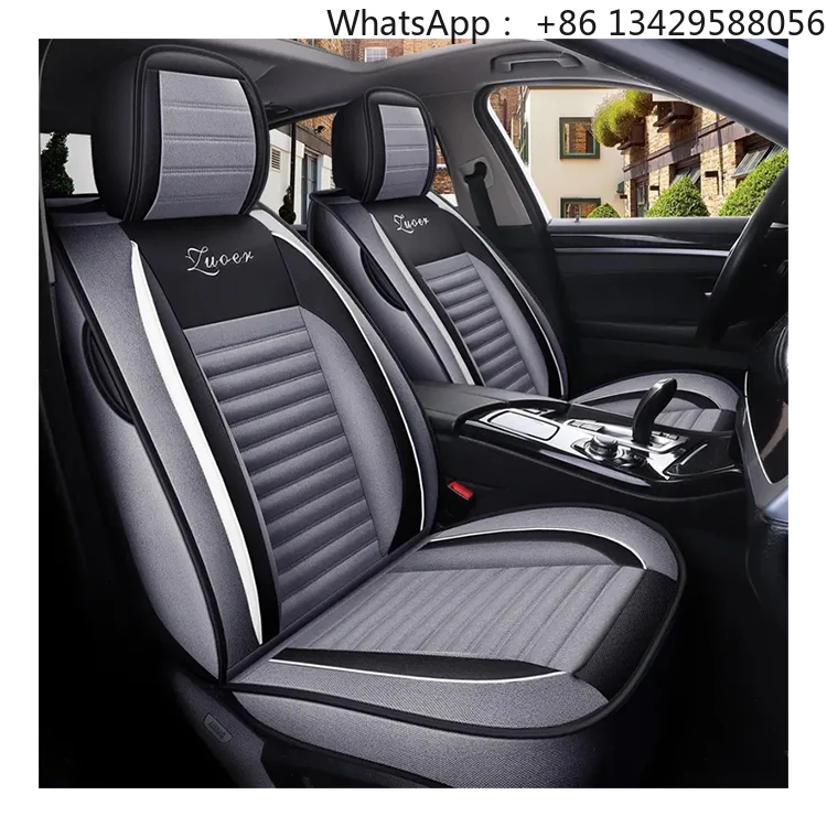 

Universal Pu Cartoon Leather Seat Covers for Car Full Set Waterproof and Non-Slip Universal Seat Cushions for 5 Seat Cars
