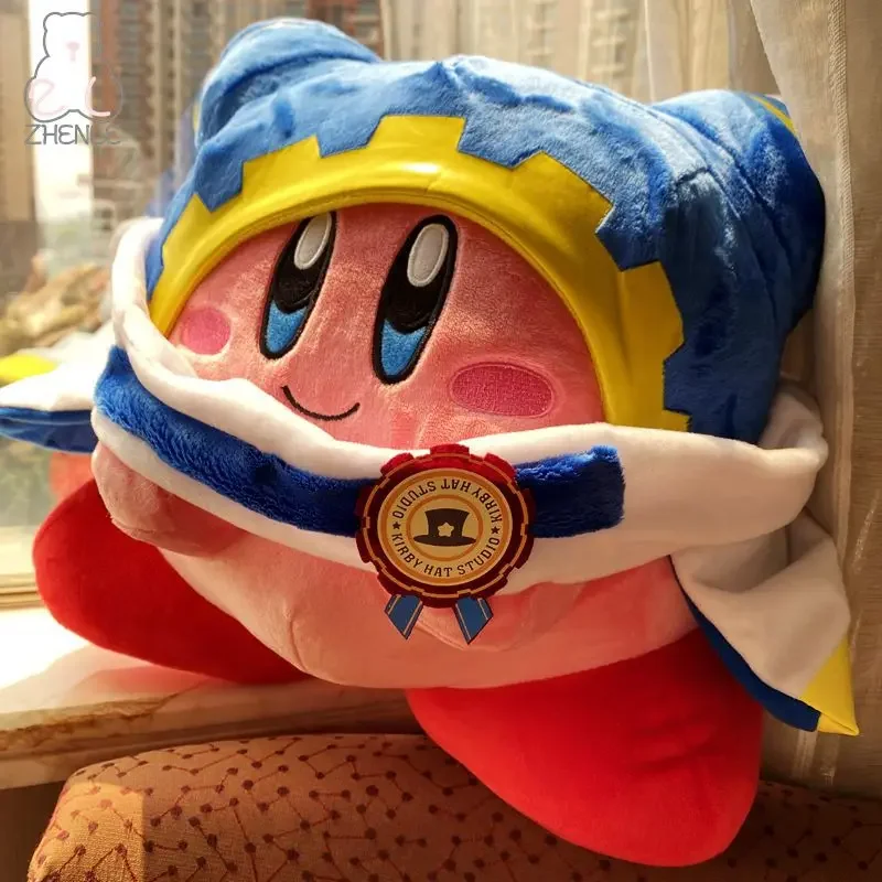 New 30cm Kawaii Kirby Warriors Large Plush Doll Kirby Game Character Doll Wedding Sprinkle Doll Children's Gift Christmas Gift