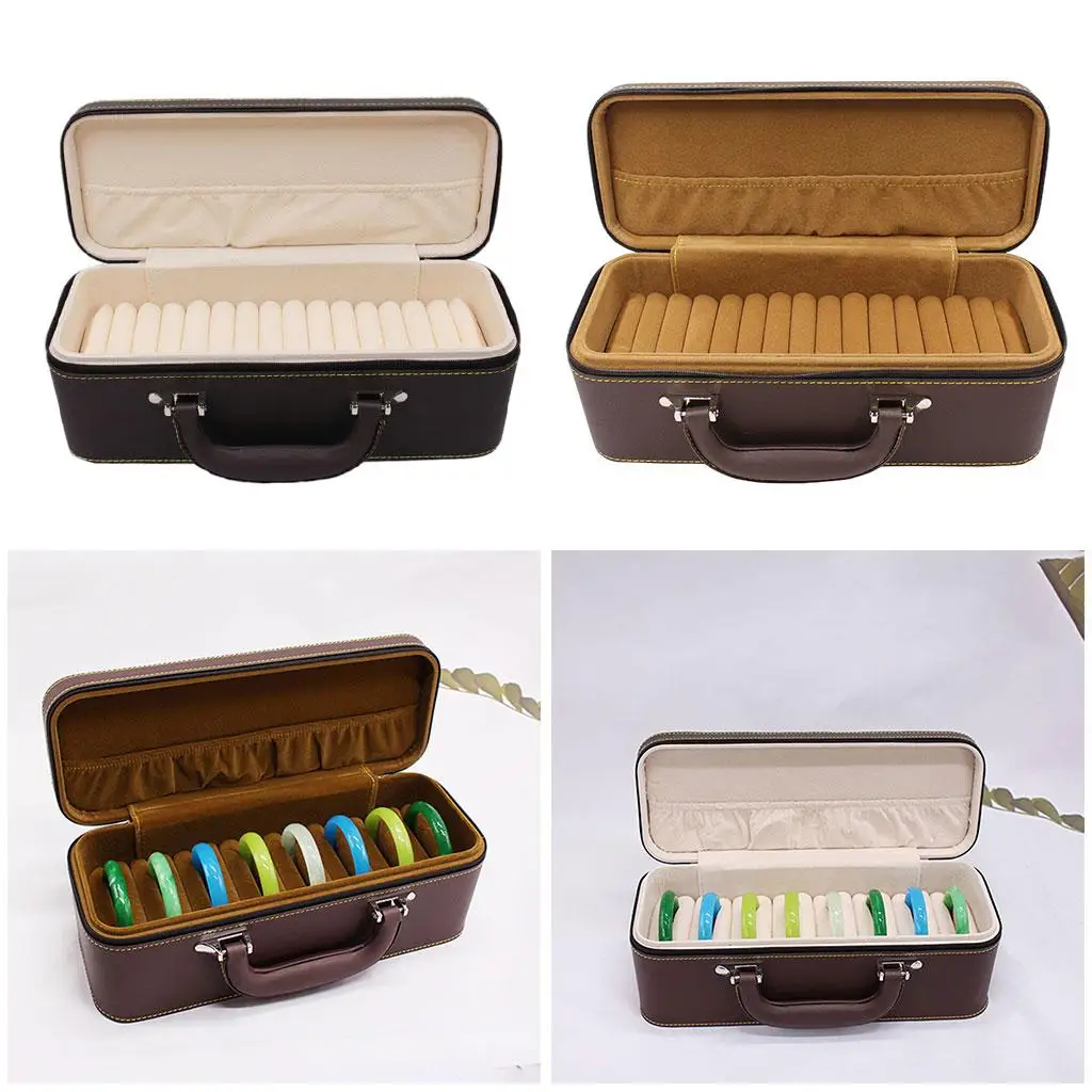 

Портативная коробка для хранения браслетов, витрина, органайзер, коробка для браслета для блох